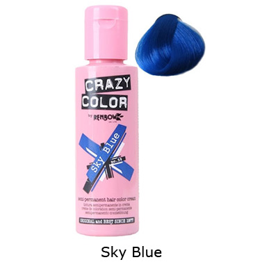 Crazy Color - Sky Blue Coloration semi permanente - Bleu